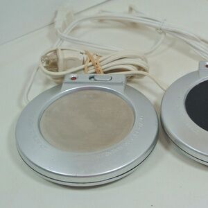 SET OF TWO CANDLE/BEVERAGE WARMERS